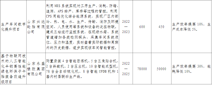 廣饒縣輪胎企業(yè)的“智改數(shù)轉(zhuǎn)”計(jì)劃包含三個(gè)主要方面。首先，他們計(jì)劃推進(jìn)關(guān)鍵工序的數(shù)字化，以提高生產(chǎn)過(guò)程的效率和精確度。其次，他們將普及使用企業(yè)資源計(jì)劃(ERP)、制造執(zhí)行系統(tǒng)(MES)和倉(cāng)庫(kù)管理系統(tǒng)(WMS)等數(shù)字化管理系統(tǒng)，以加快生產(chǎn)管理的數(shù)字化改造進(jìn)程。最后，他們將努力構(gòu)建產(chǎn)業(yè)鏈協(xié)同制造體系，以實(shí)現(xiàn)企業(yè)間的協(xié)作與協(xié)同發(fā)展。