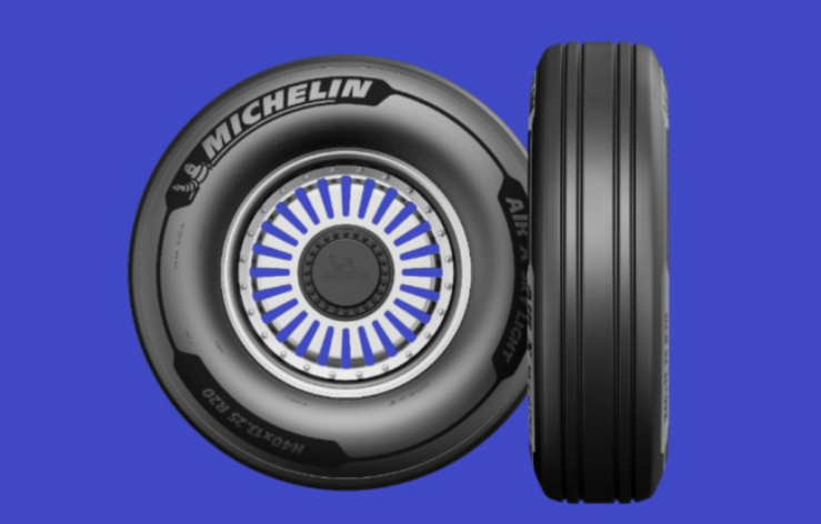 米其林新一代飛機(jī)輪胎問世，性能大幅提升