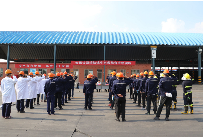 山東耐斯特炭黑有限公司舉行了一場(chǎng)以"人人講安全、個(gè)個(gè)會(huì)應(yīng)急"為主題的消防逃生自救綜合應(yīng)急演練活動(dòng)。該活動(dòng)旨在保持安全穩(wěn)定的生產(chǎn)經(jīng)營(yíng)態(tài)勢(shì)，并鍛煉和培養(yǎng)一支能打勝仗的干部員工隊(duì)伍。