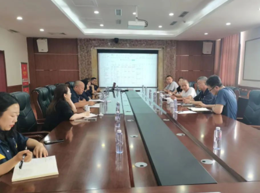 朝陽市高新技術(shù)開發(fā)區(qū)管委會(huì)副主任柳云率領(lǐng)相關(guān)領(lǐng)導(dǎo)一行考察了朝陽黑貓公司。