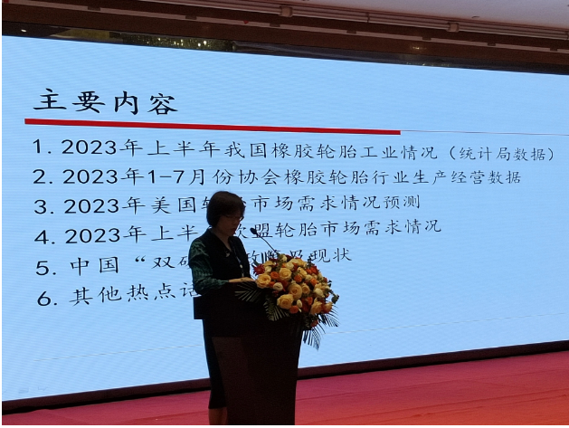 中國(guó)橡膠工業(yè)協(xié)會(huì)會(huì)長(zhǎng)徐文英