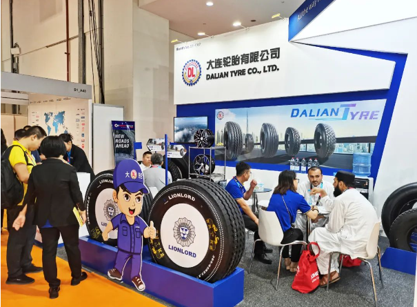 大連輪胎攜多款產品亮相中東汽配展，展示技術實力
