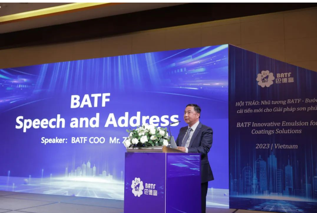 這次研討會標志著巴德富集團首次在越南市場舉辦規(guī)模盛大的活動，旨在與越南各界涂料客戶共同探討未來涂料市場的新趨勢，分享巴德富集團的創(chuàng)新產(chǎn)品和專為越南市場研發(fā)的獨特解決方案。