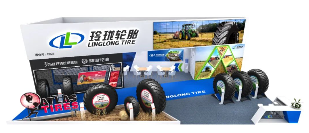 針對(duì)本次展會(huì)，玲瓏輪胎表示，根據(jù)國(guó)內(nèi)多元化的農(nóng)機(jī)需求，特別挑選了農(nóng)業(yè)子午胎和農(nóng)業(yè)斜交胎兩大系列中的8款產(chǎn)品進(jìn)行展示，其中包括拖拉機(jī)輪胎、聯(lián)合收割機(jī)輪胎、拖車輪胎、打捆機(jī)輪胎等現(xiàn)代農(nóng)業(yè)中常用的輪胎產(chǎn)品。這些展品具備高牽引性、高穩(wěn)定性和高舒適性等卓越性能，能夠有效提高農(nóng)機(jī)的作業(yè)效率。