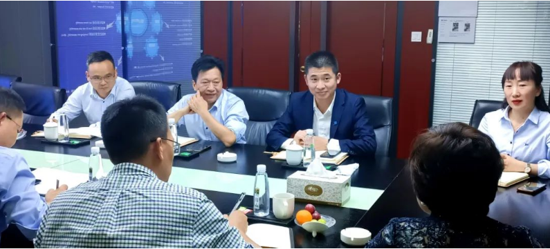 市經(jīng)信局企業(yè)培育處處長(zhǎng)朱立富一行調(diào)研建新趙氏科技