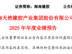 橡膠大企，2025或虧損超七億！